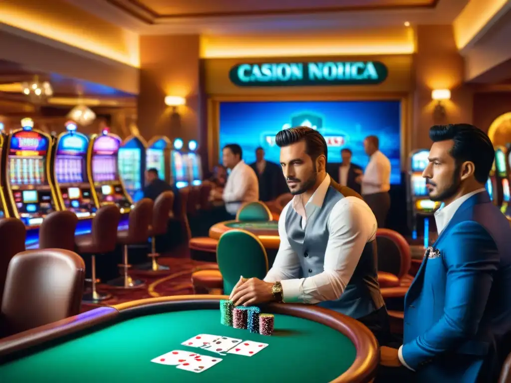 'Fusión de tradición y modernidad en un animado casino de América Latina