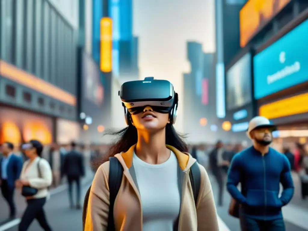 Un mundo virtual de interacción social en realidad virtual