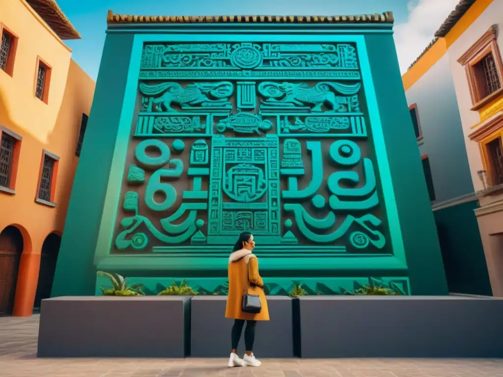 Mural maya con AR: fusión de cultura y tecnología en juegos culturales de Realidad Aumentada