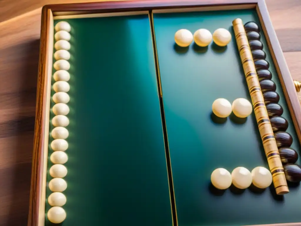 Una obra maestra de juegos tradicionales con ediciones coleccionables: antiguo tablero de backgammon mesopotámico tallado en madera oscura y marfil