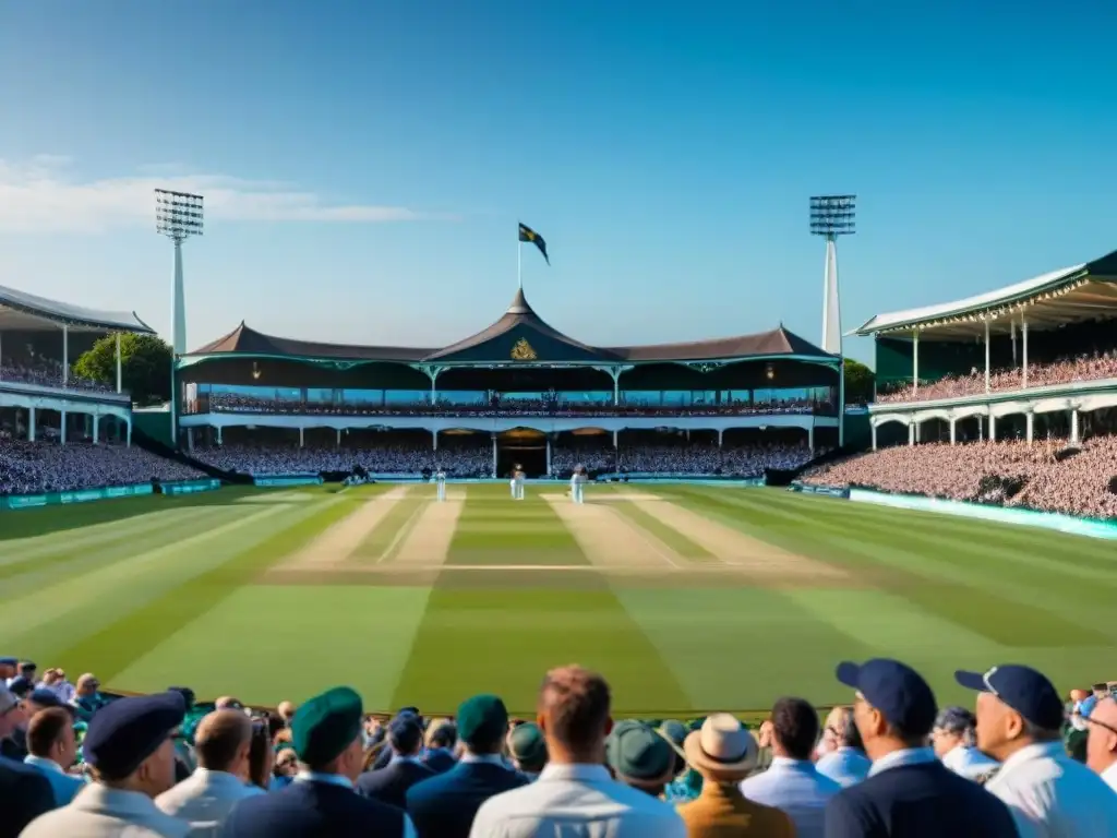 Partido histórico de cricket en Lord's Cricket Ground, tradición y emoción en Inglaterra