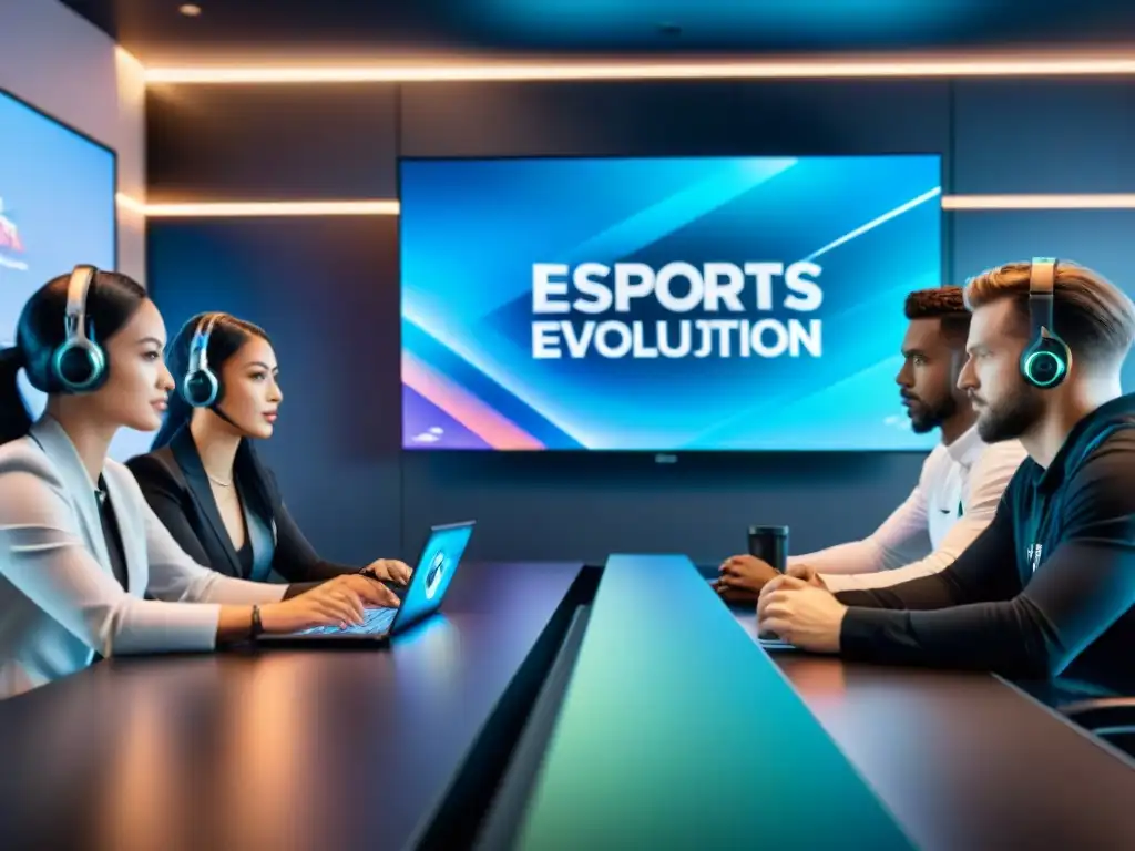 Una reunión de figuras clave de los eSports, de diversas culturas, inmersos en estrategias y desarrollo