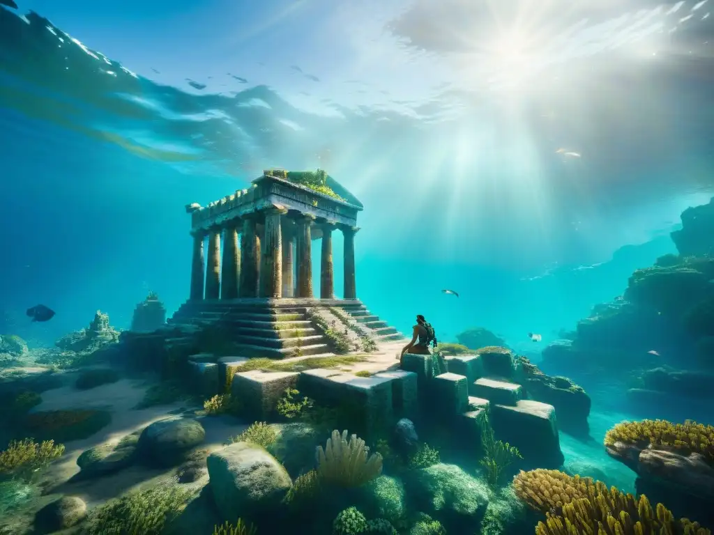 Descubre los secretos de la Atlántida en las ruinas submarinas de Assassin's Creed Odyssey