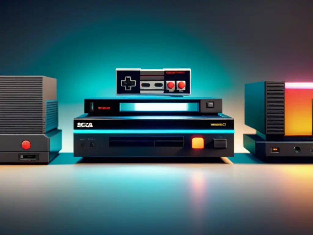 Un viaje visual a través de la evolución de las consolas de videojuegos, desde Magnavox Odyssey hasta PlayStation 5 y Xbox Series X