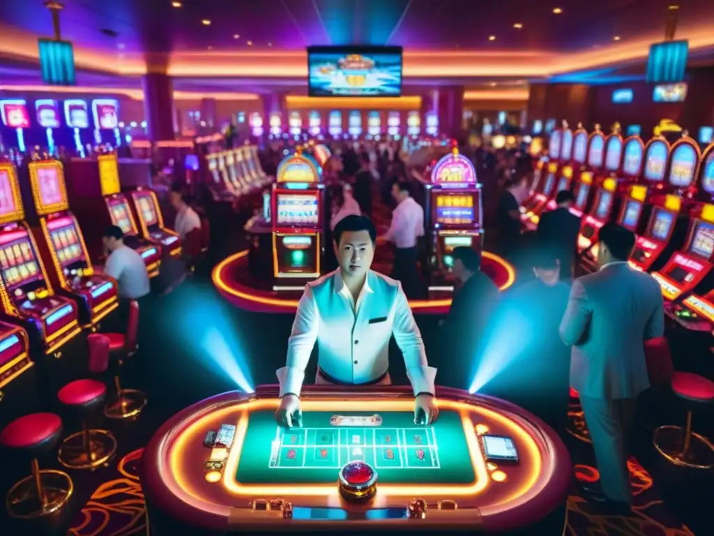 Un vibrante casino asiático con juegos de apuestas en Asia