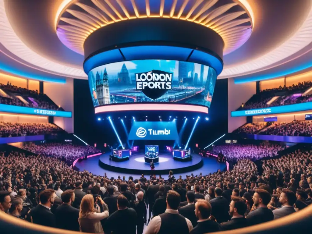 La vibrante historia de los juegos deportivos y la cultura europea cobra vida en la bulliciosa arena de esports en Londres