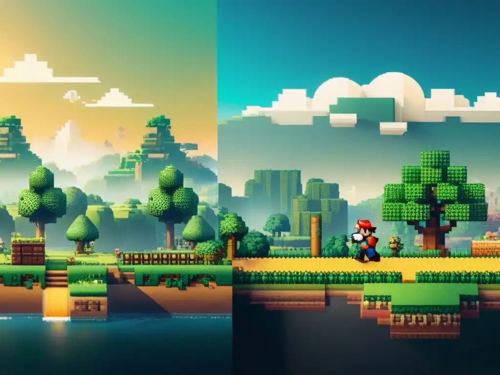 Evolución gráfica videojuegos: de lo pixelado a lo 3D, una comparativa impactante