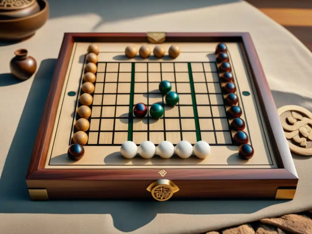 Una vista detallada que muestra la evolución de Xiangqi de lo tradicional a lo digital, simbolizando la historia y la cultura de los juegos