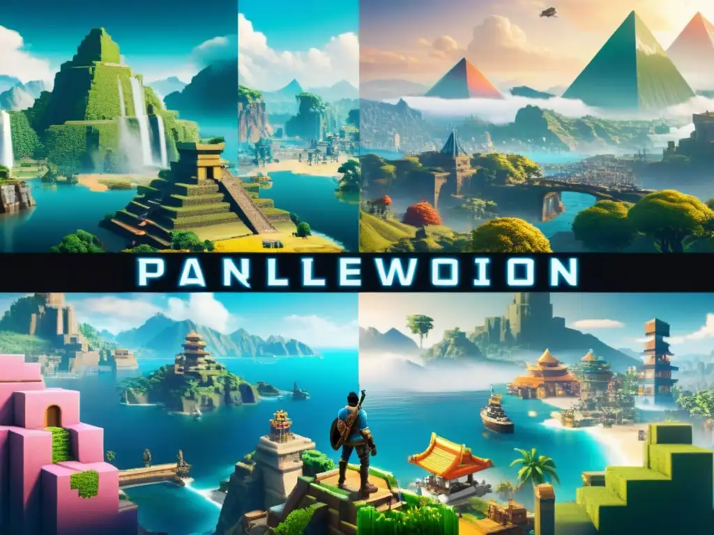 Comparación visual de géneros de videojuegos a lo largo de la historia: pixeles clásicos vs